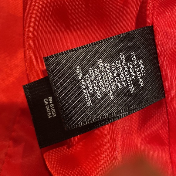 Kenneth Cole leather Moto Jacket. SZ M - Picture 5 of 7